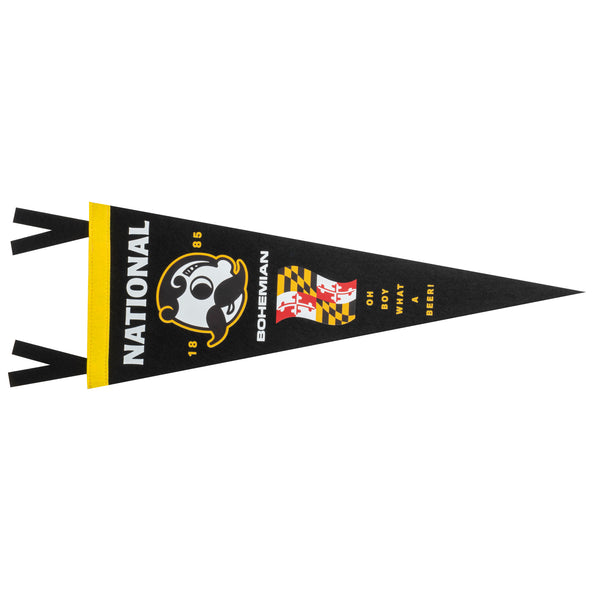 WHAT A BEER WALL PENNANT