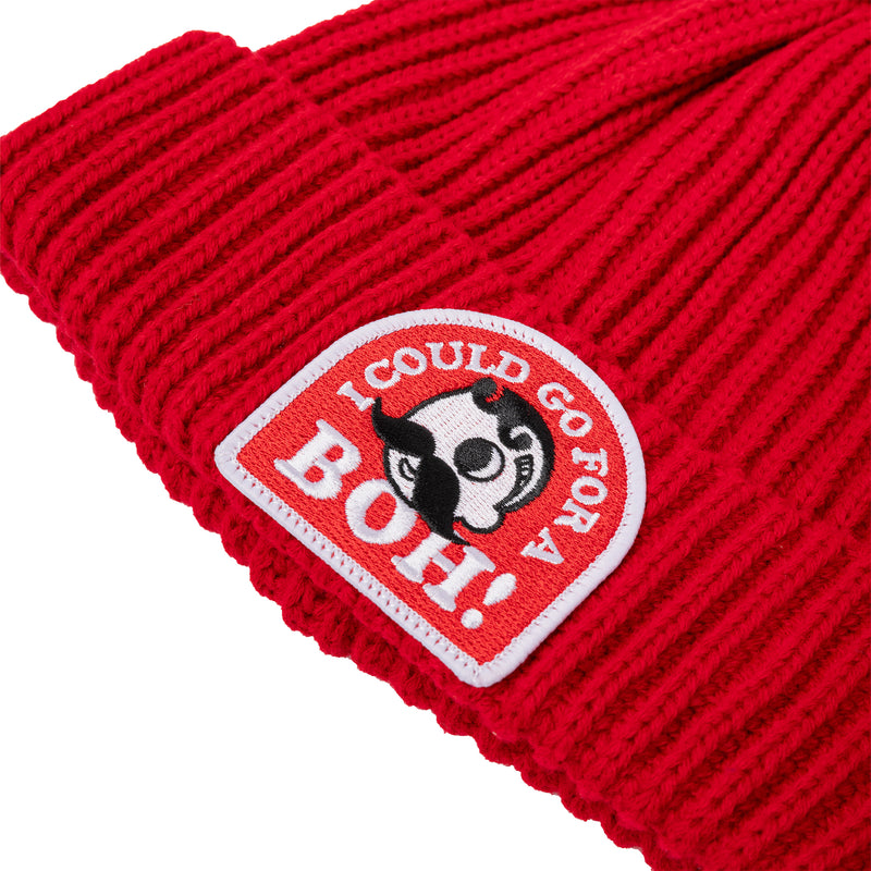 RIBBED BEANIE