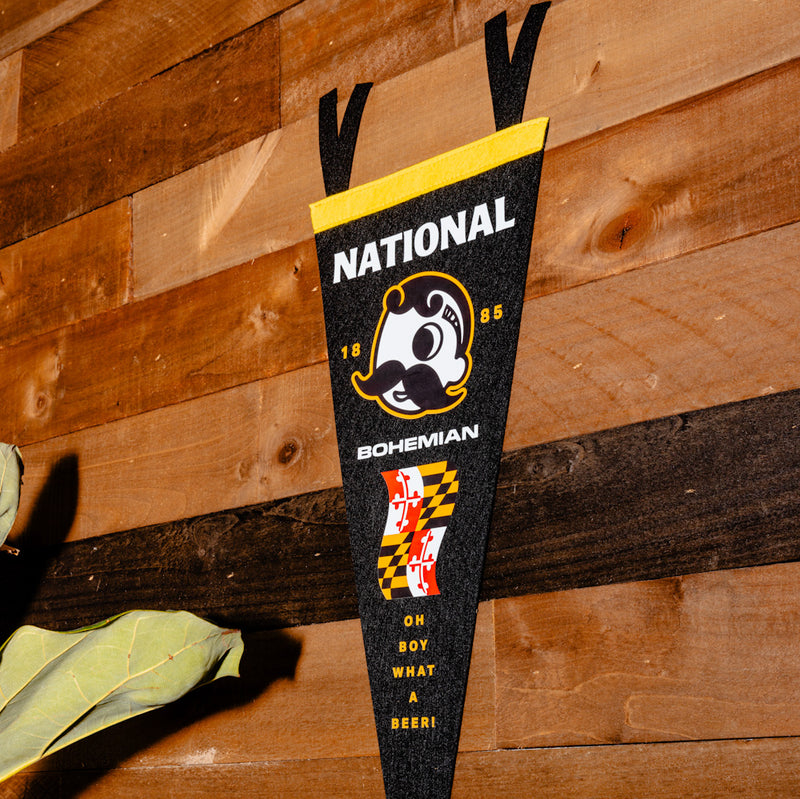 WHAT A BEER WALL PENNANT