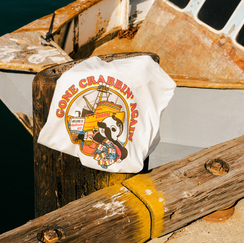 GONE CRABBIN' AGAIN TEE