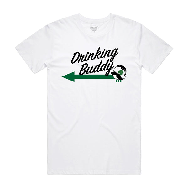 ST. PADDY'S DRINKING BUDDY MATCHING TEES (2-PACK)