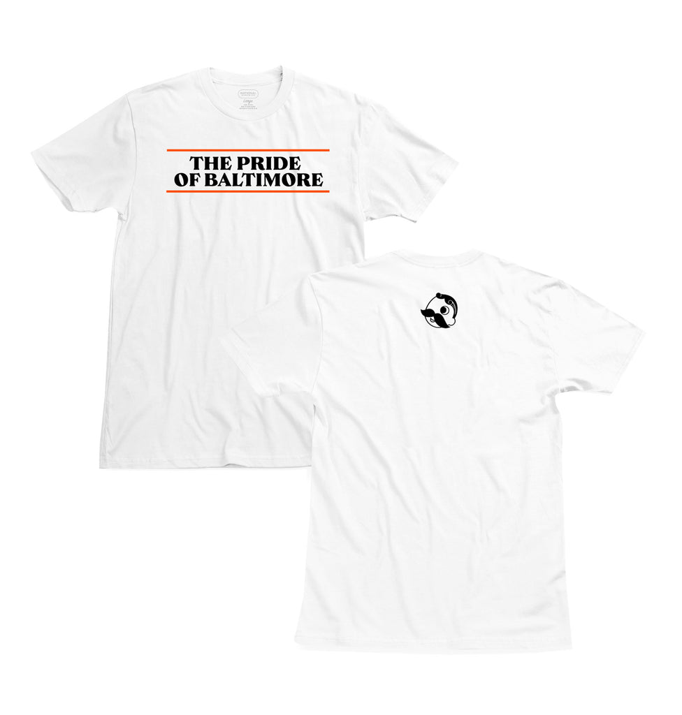 PRIDE OF BALTIMORE TEE - WHITE