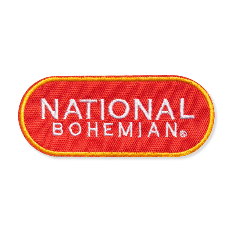patch of national bohemian logo
