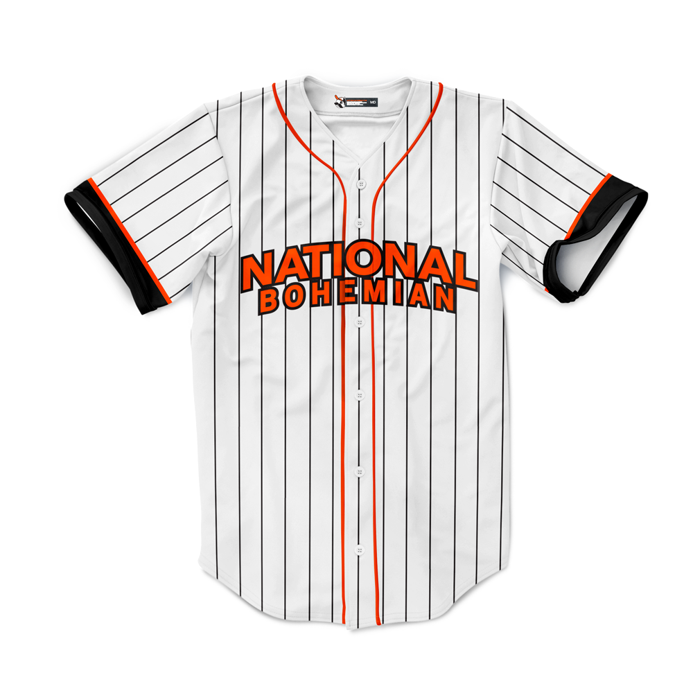 OCC - Banner Pinstripe Baseball Jersey - Large 